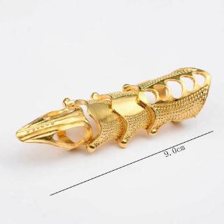 Nhẫn Móng Vuốt Màu Vàng Bạc