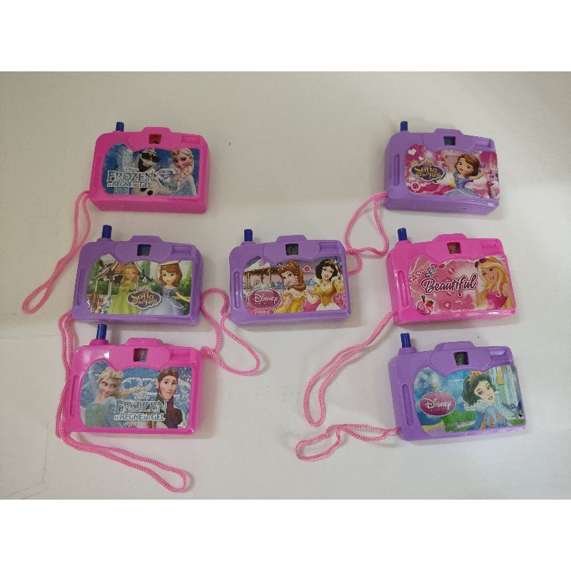 Máy chụp hình chụp ảnh mini hình công chúa Elsa Anna bạch tuyết cho bé gái