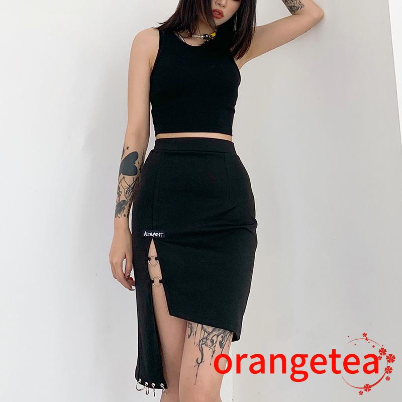 Chân váy ôm xẻ tà thời trang dành cho nữ