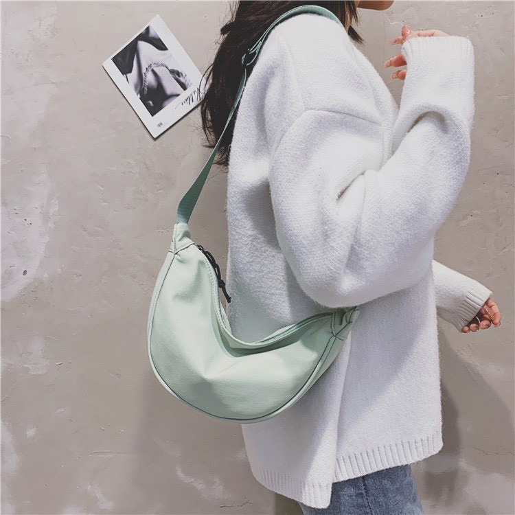 Túi tote vải canvas nữ đẹp đeo chéo nhỏ gọn đi học cute dễ thương giá rẻ BT08