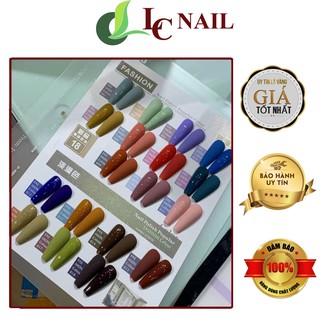 Set sơn 18 chai habo tặng bảng màu sơn gel