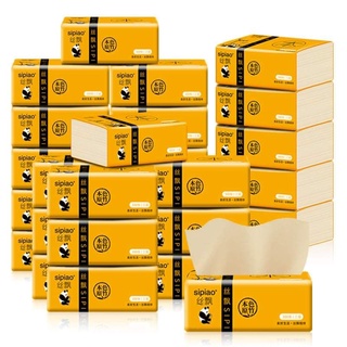 Giấy ăn Gấu Trúc Sipiao không tẩy trắng. Dai mềm không mủn