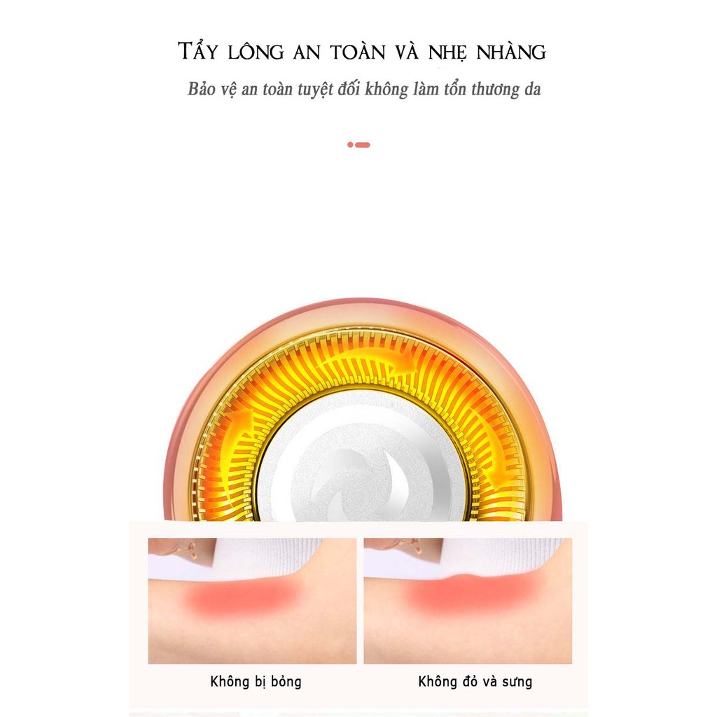 Máy Triệt Lông Đa Năng Mini Cầm Tay Tiện Lợi