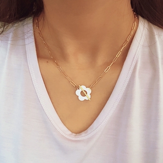 Vòng Cổ Choker Hình Hoa Xinh Xắn Cho Nữ