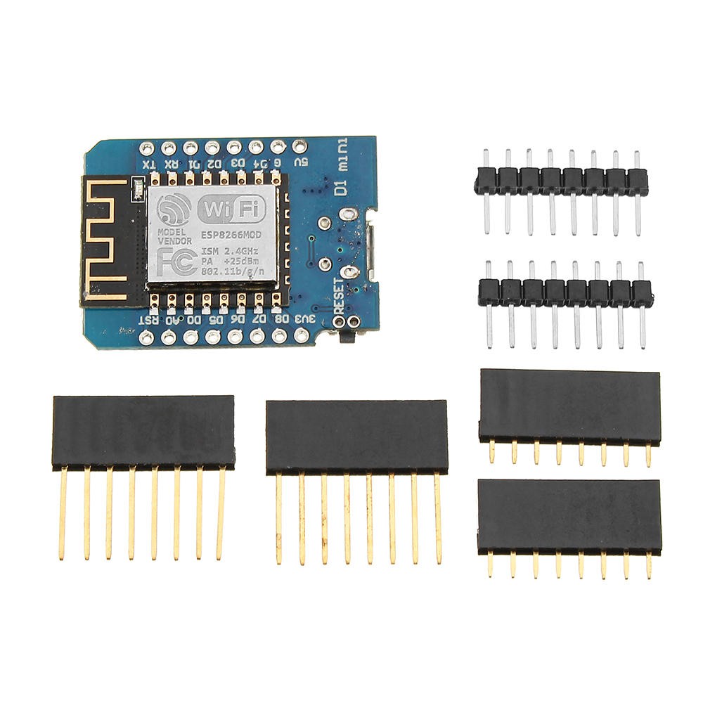 Bo mạch thu phát wifi ESP8266 WEMOS D1 MINI - Tự học Arduino