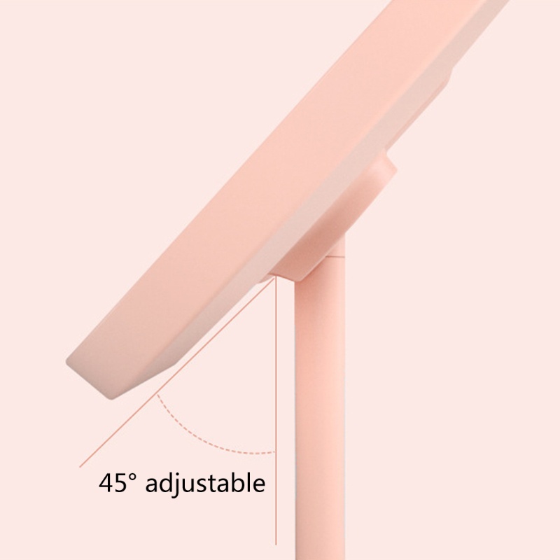 Gương Trang Điểm Để Bàn Có Đèn LED Có Cổng Sạc USB