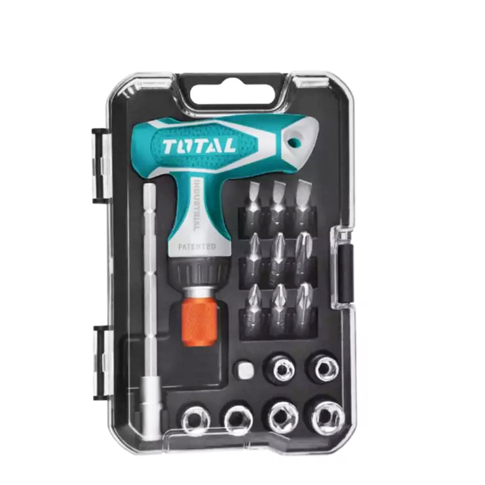 Bộ tua vít 24 chi tiết tự động total TACSD30186
