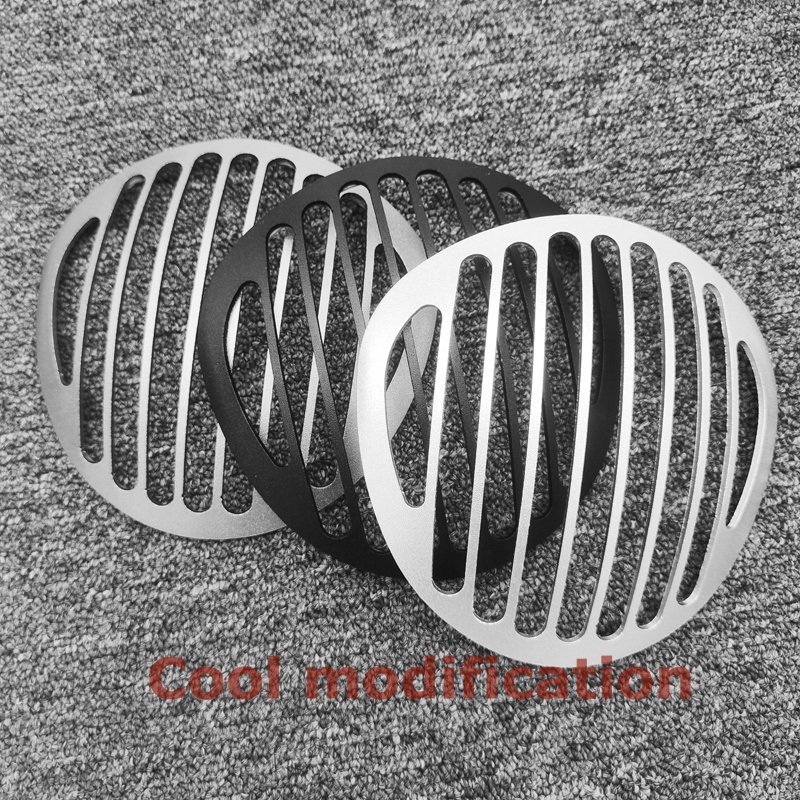 Khung Lưới Nhôm CNC Bảo Vệ Đèn Pha Xe Máy Peugeot Django150 Django 150i