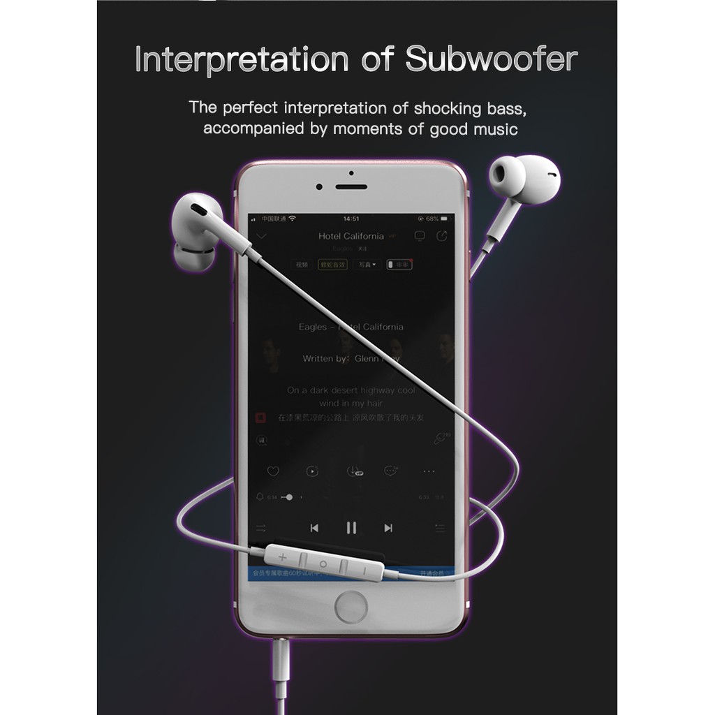 Tai Nghe Bluetooth Có Dây 2 Trong 1 Cho Iphone