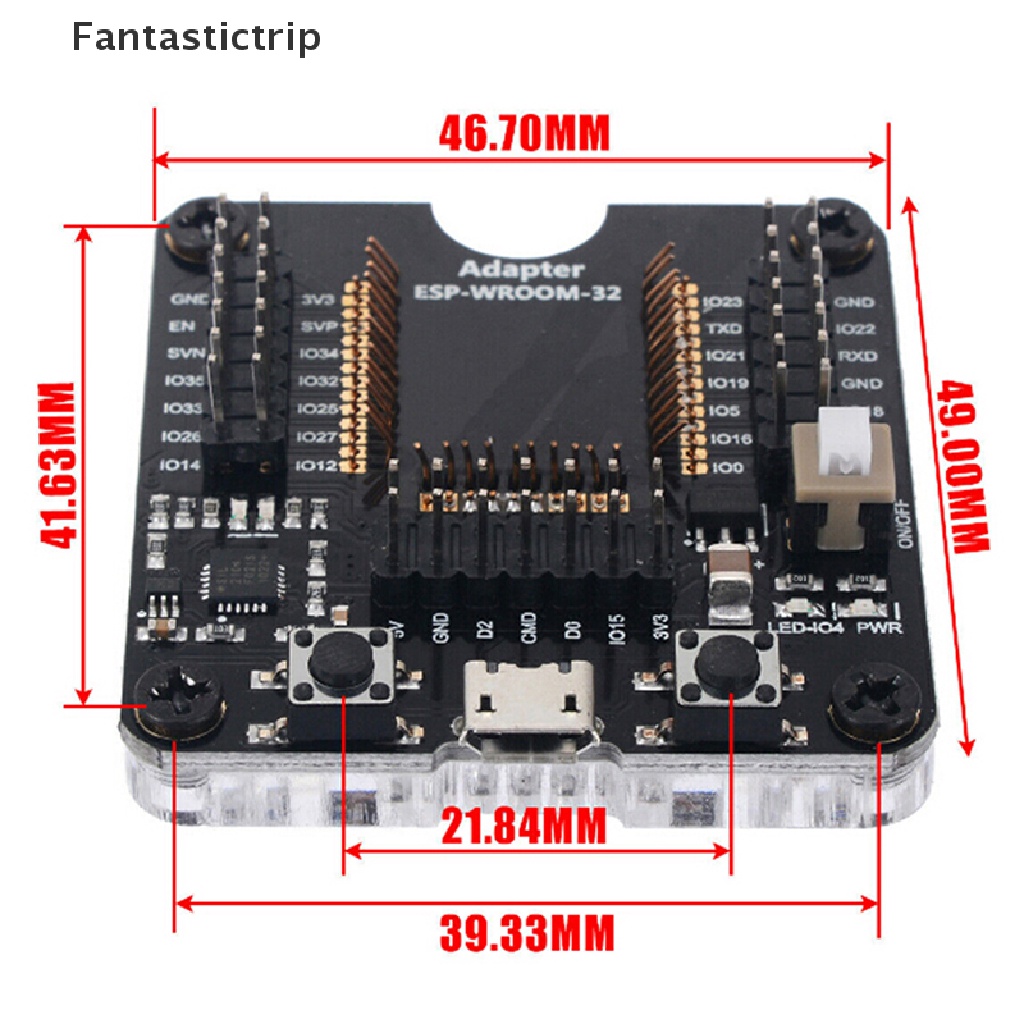 Bộ Ổ Cắm ESP32 Chuyên Dụng Cho Mô-Đun Espresso ESP-WROOM-32