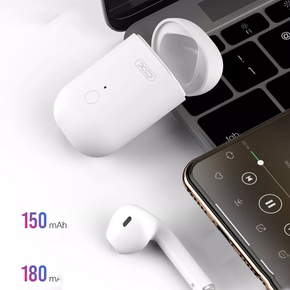 [Mã 2404EL10K giảm 10K đơn 20K] Tai nghe đơn Bluetooth Airpods XO BE1