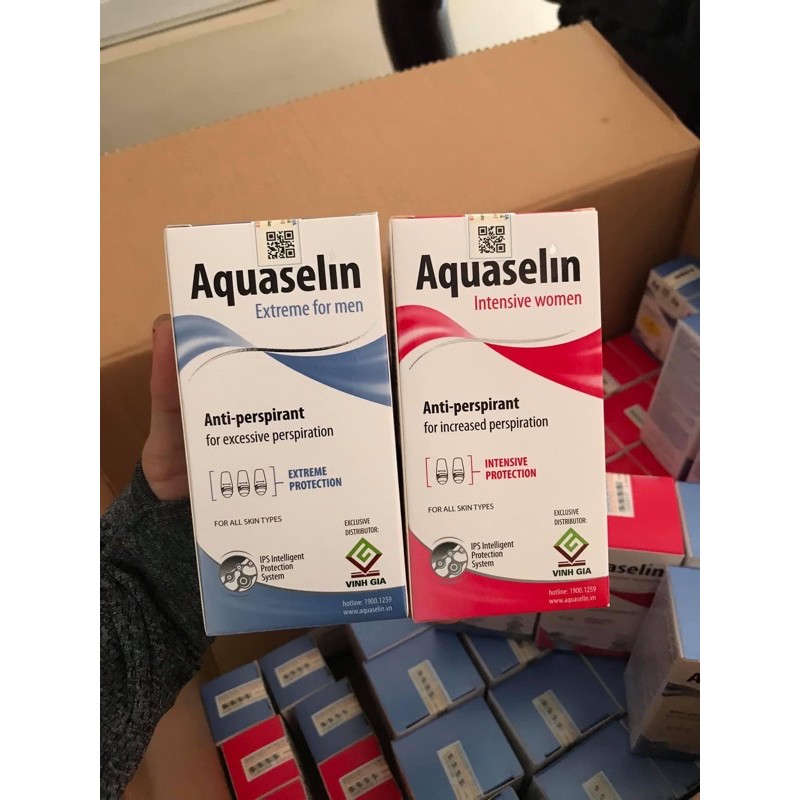 Lăn Khử Mùi AQUASELIN nhập khẩu BaLan Dành cho Nam và Nữ