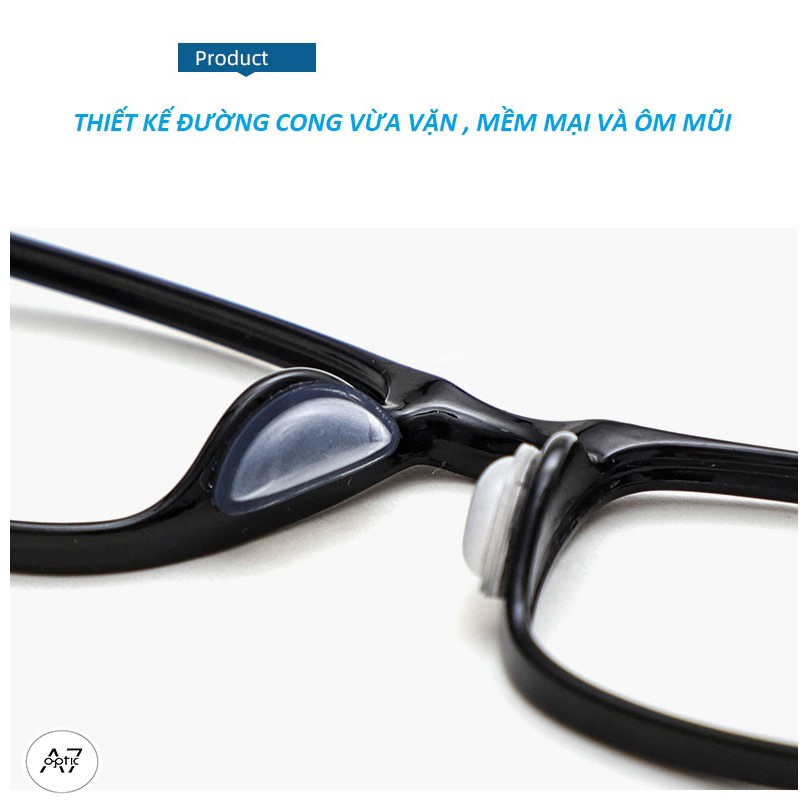 Phụ kiện Đệm mũi không khí chống xệ tụt kính, khắc phục kính chạm lông mi, chạm gò má, sống mũi thấp (1 cặp)