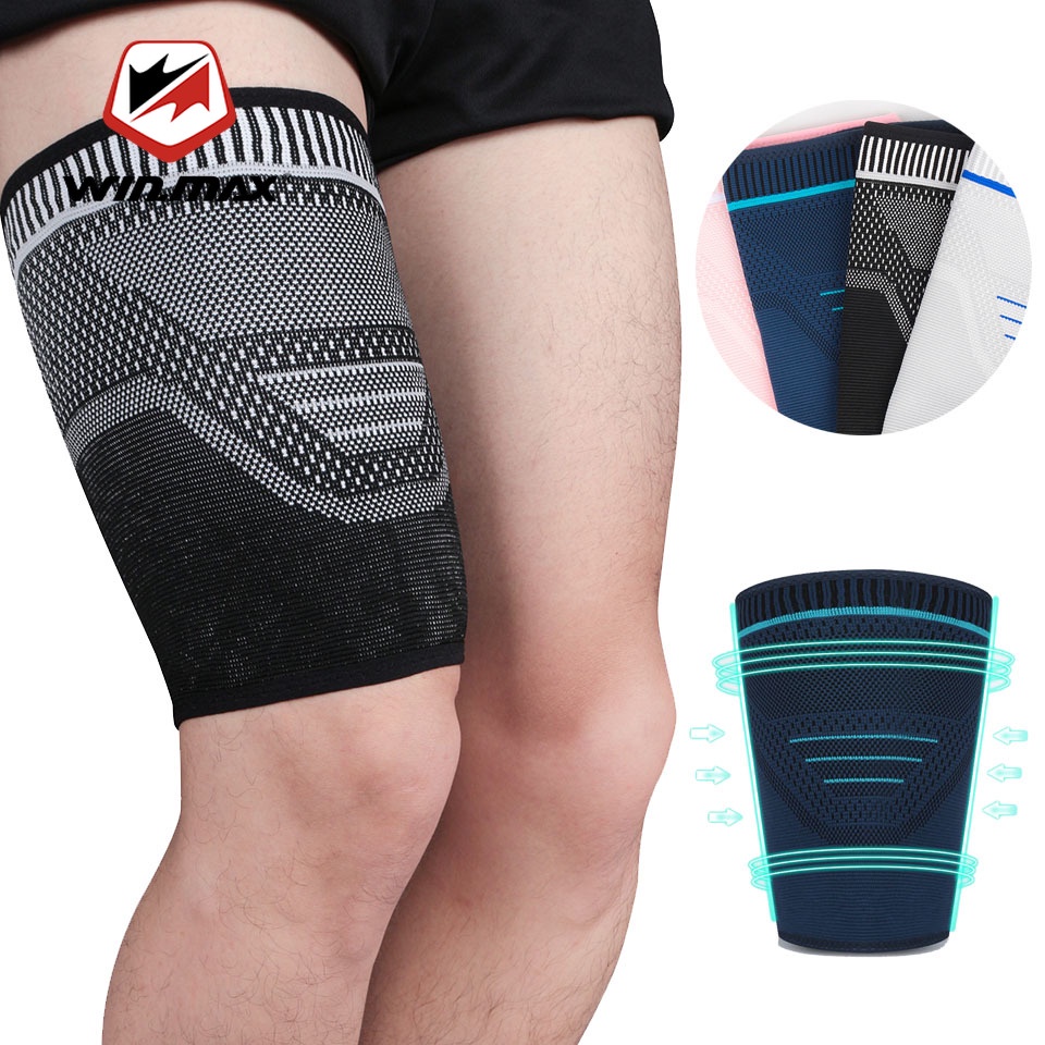 Găng ống bảo vệ đùi trên Winmax giúp cho chạy bộ ủ ấm chân