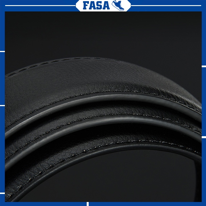 Thắt lưng da nam khoá tự động sang trọng lịch lãm FASA STORE, Dây lưng nam thời trang mặt khoá vuông 3 mẫu trending 2022