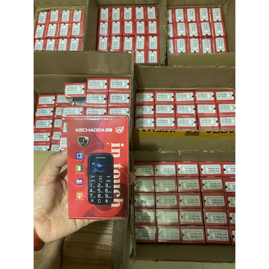 Điện thoại người già loa to số to có đọc số kechaoda k51 { Xem thêm mô tả} | BigBuy360 - bigbuy360.vn