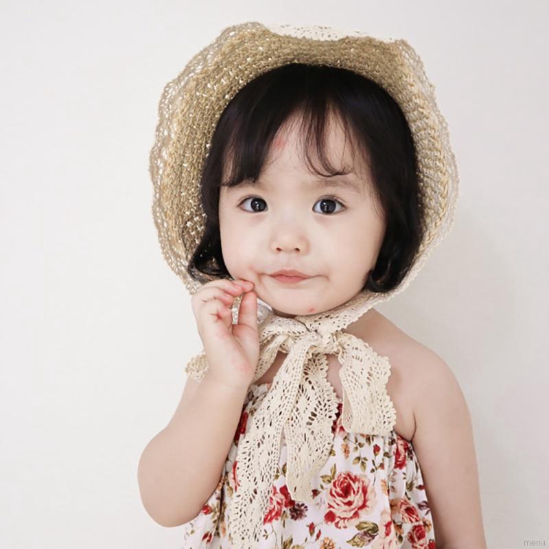 Mũ vành phối ren thời trang cá tính