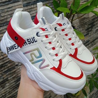 [FREE SHIP] [[ Ảnh thật 100% ]] Giày thể thao nữ sneaker độn đế BN [[ Clip tự quay ]]