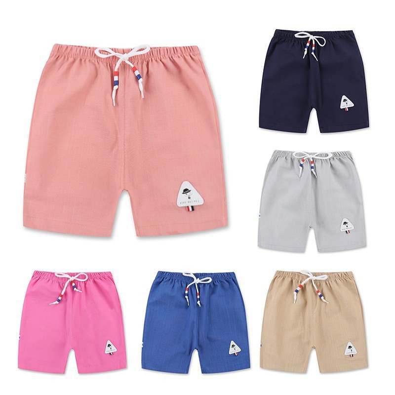 Quần short cotton đi biển cho bé trai