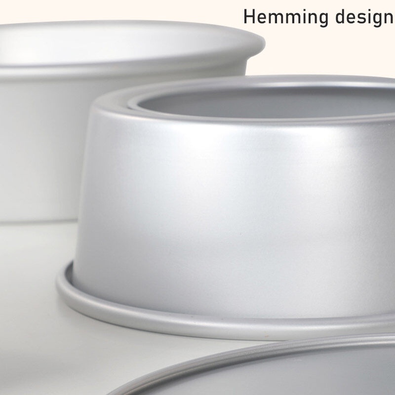 ONLY HOUSE Khuôn Làm Bánh Hình Tròn Bằng Hợp Kim Nhôm Chống Dính Tiện Dụng