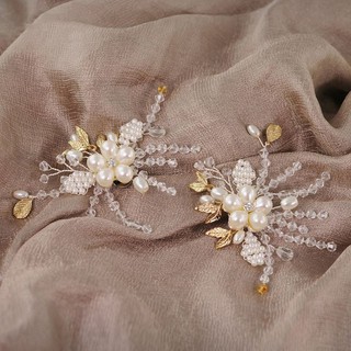 Phụ kiện kẹp trang trí giày cao gót đính đá đẹp mắt