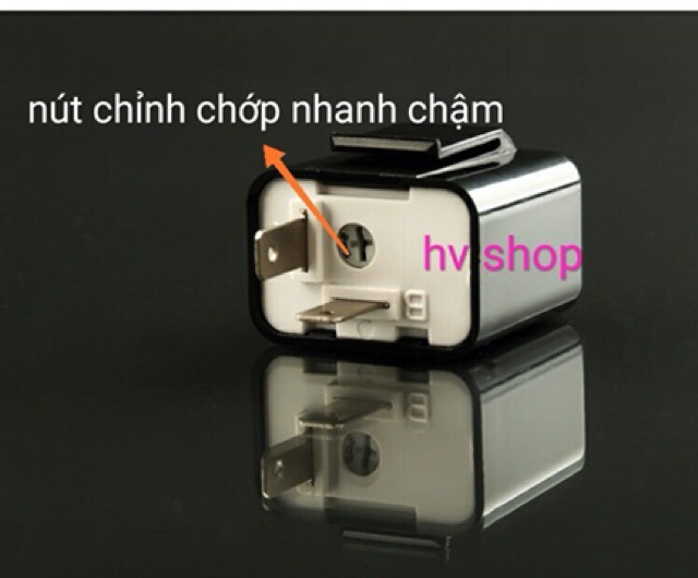 Cục chớp đèn LED có điều chỉnh nhanh chậm hv shop