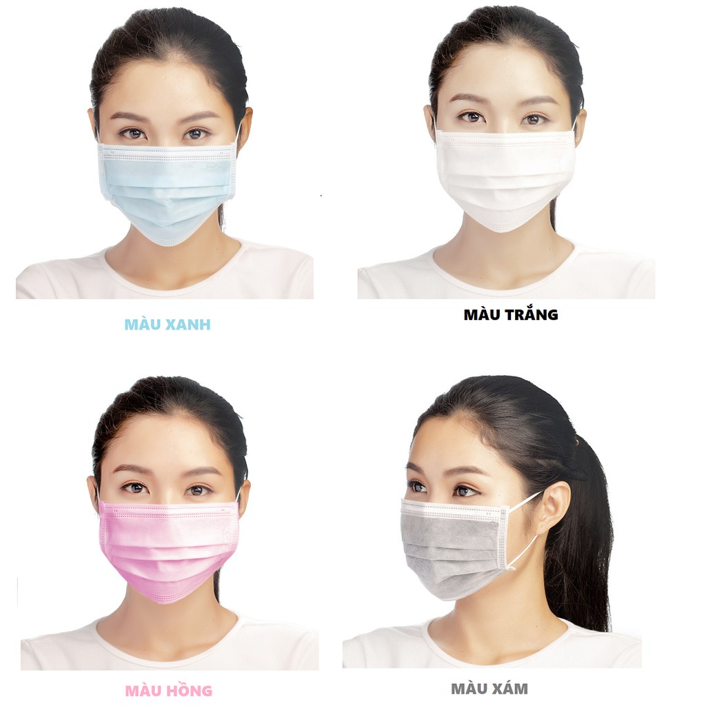 KHẨU TRANG Y TẾ 4 lớp kháng khuẩn hộp 50 cái chất lượng cao chuyên cung cấp cho các hệ thống Nhà thuốc và bệnh viện | BigBuy360 - bigbuy360.vn