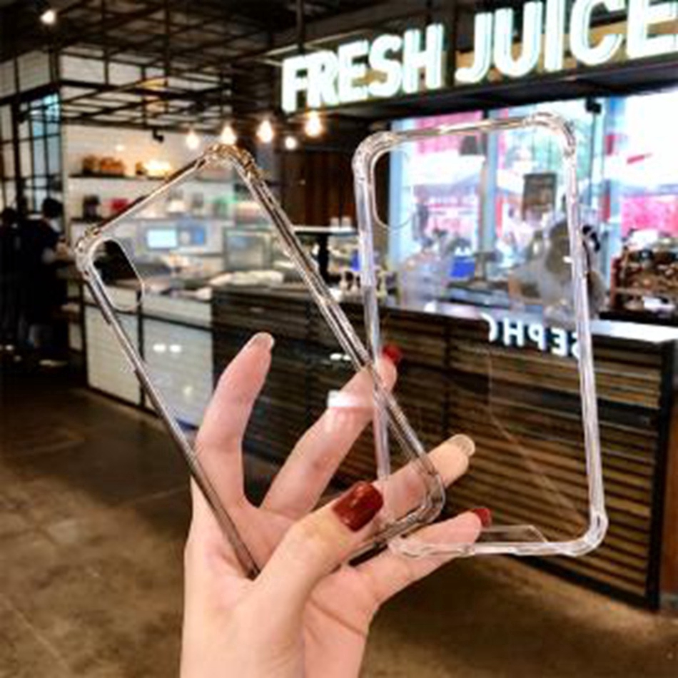Ốp điện thoại silicon mềm trong suốt chống va đập cho iPhone se 2020 11 12 pro max mini xs xr x 8 7 6 6s plus | BigBuy360 - bigbuy360.vn