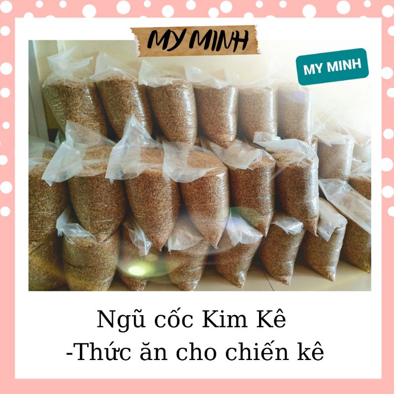 2kg thức ăn cho gà đá - ngũ cốc Kim Kê