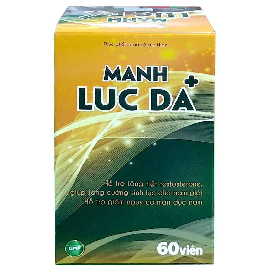 Mãnh Lực Đà [mẫu mới] - Hỗ trợ tăng cường sức khỏe sinh sản nam (hộp 60 viên)