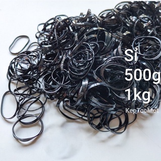 Thun cột tóc (chun buộc tóc) 60g 500g 1kg