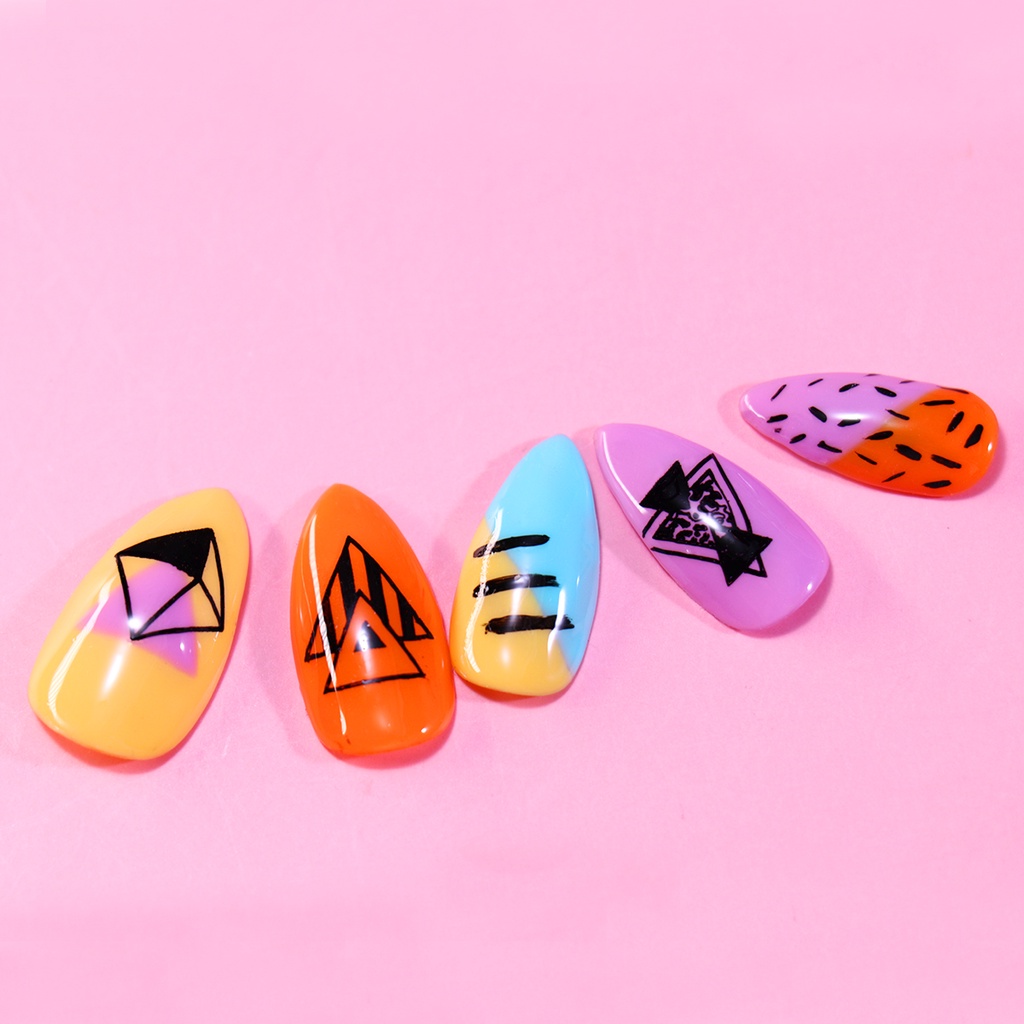 (Hàng Mới Về) Khuôn Trang Trí Móng Tay Kích Thước 6x6cm In Họa Tiết Độc Đáo Cá Tính