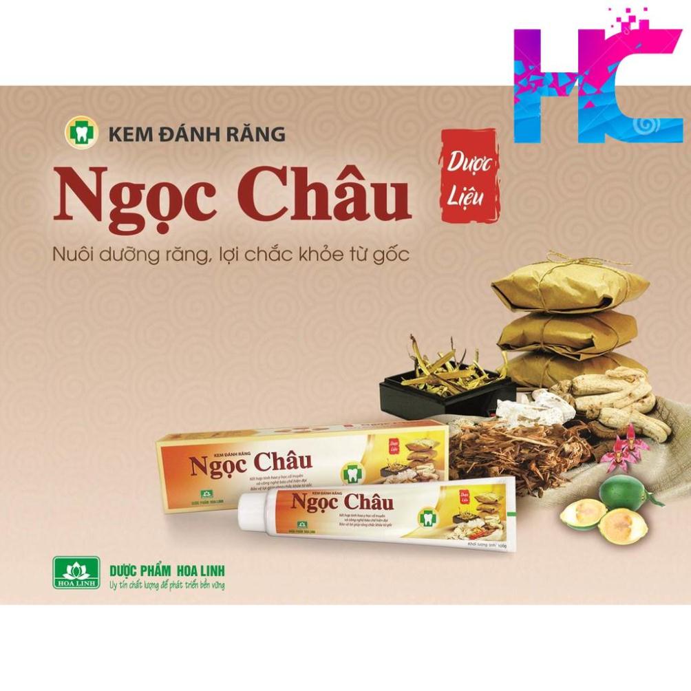 Kem đánh răng dược liệu ngọc châu