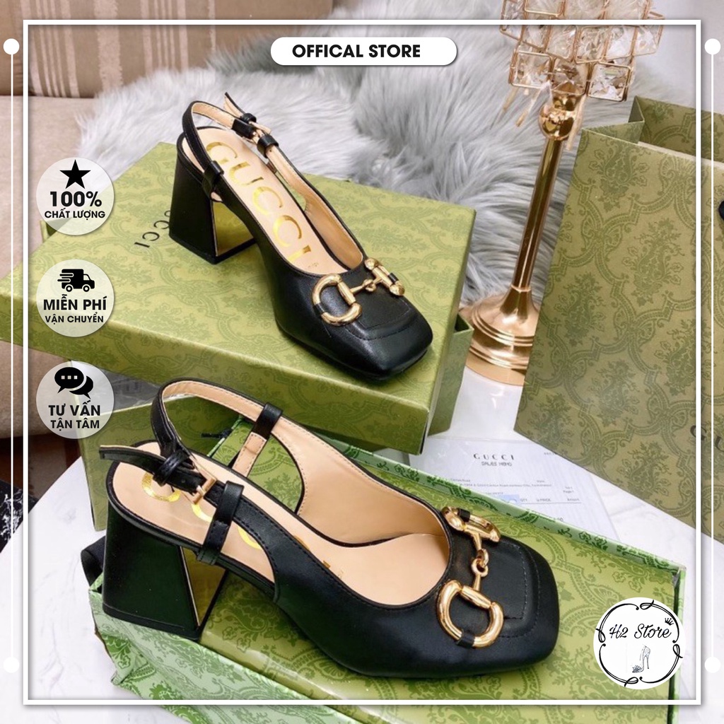 👠👟 Giày và sandal gót vuông 7f . Hàng super vip , Fullbox + bill + túi giấy ⚡