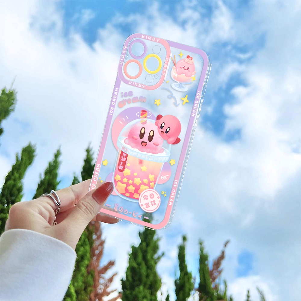 Ốp Điện Thoại Tpu Mềm Chống Sốc In Hình Trò Chơi Kirby Cho iPhone 11 12 13 pro max XS X XR XSMax 7 8 6 6s plus SE 2020