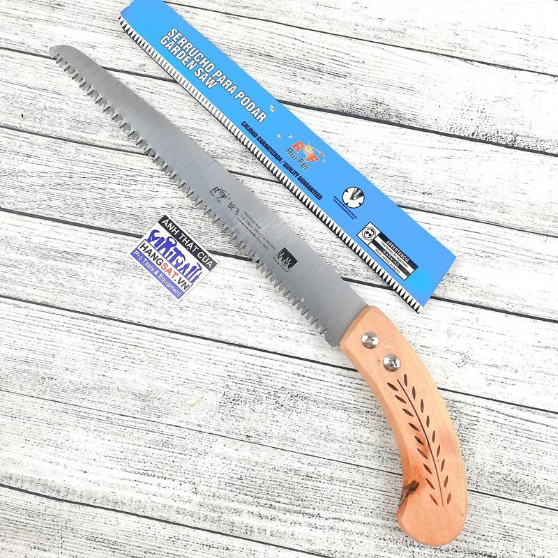 Cưa cây cán gỗ, dụng cụ làm vườn (tmh0796)