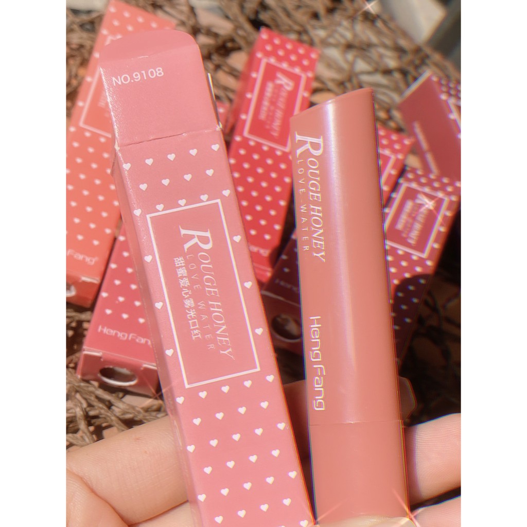 Son Lì TIM ROUGE HONEY LOVE WAITER 9108 Hengfang nội địa sỉ rẻ lâu trôi chuẩn màu mềm mịn matte lipstick makeup | BigBuy360 - bigbuy360.vn
