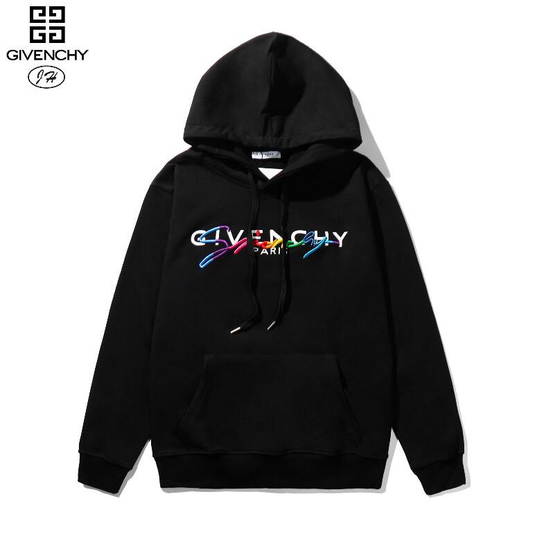 Áo Hoodie Cotton Thêu Chữ Givenchy Thời Trang Cho Nam Nữ