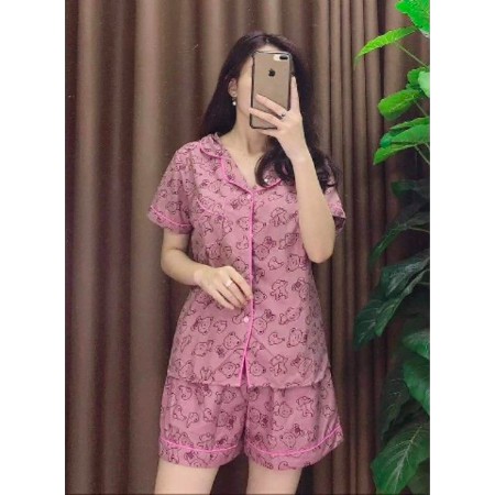 BỘ PIZAMA CỘC ĐÙI SIÊU ĐẸP HÀNG LOẠI 1 FULL VIỀN | BigBuy360 - bigbuy360.vn