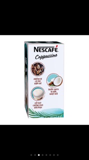 Cà phê hòa tan NESCAFÉ Cappuccino Vị Dừa (1 gói x 20g)