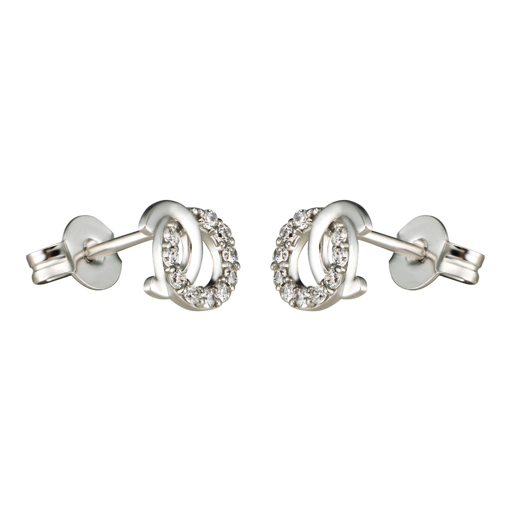 Bông tai Bạc đính đá CZ PNJSilver XM00K000141