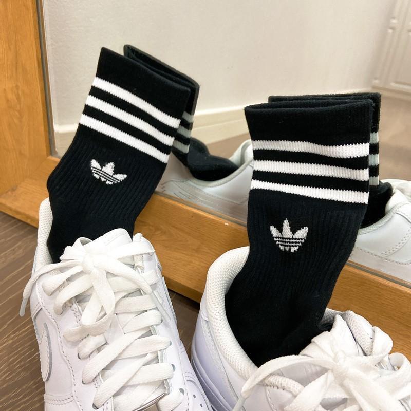 Aoki-Vớ thể thao mẫu Adidas nhiều màu cho nam và nữ