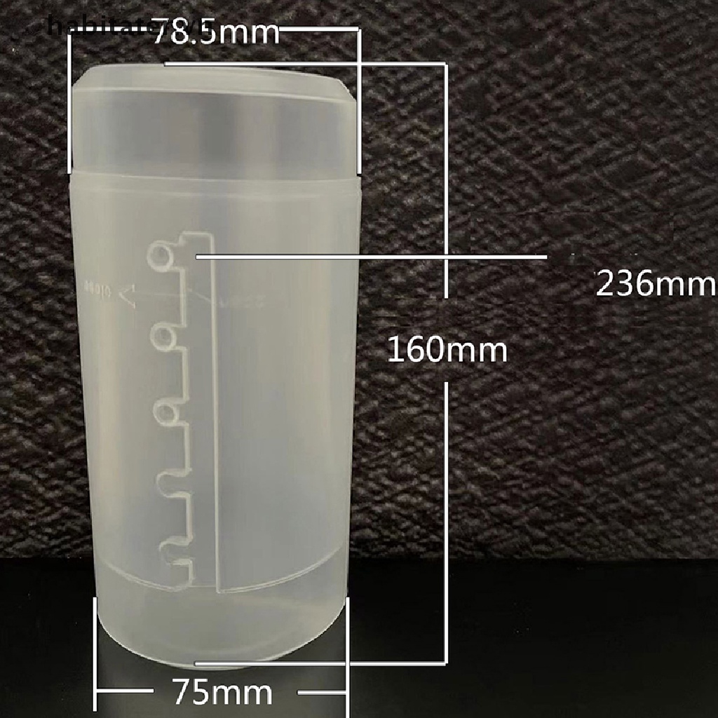 Khay Đựng Cọ Trang Điểm Bằng PP Có Thể Điều Chỉnh Chiều Cao Kèm Nắp Đậy Tiện Dụng