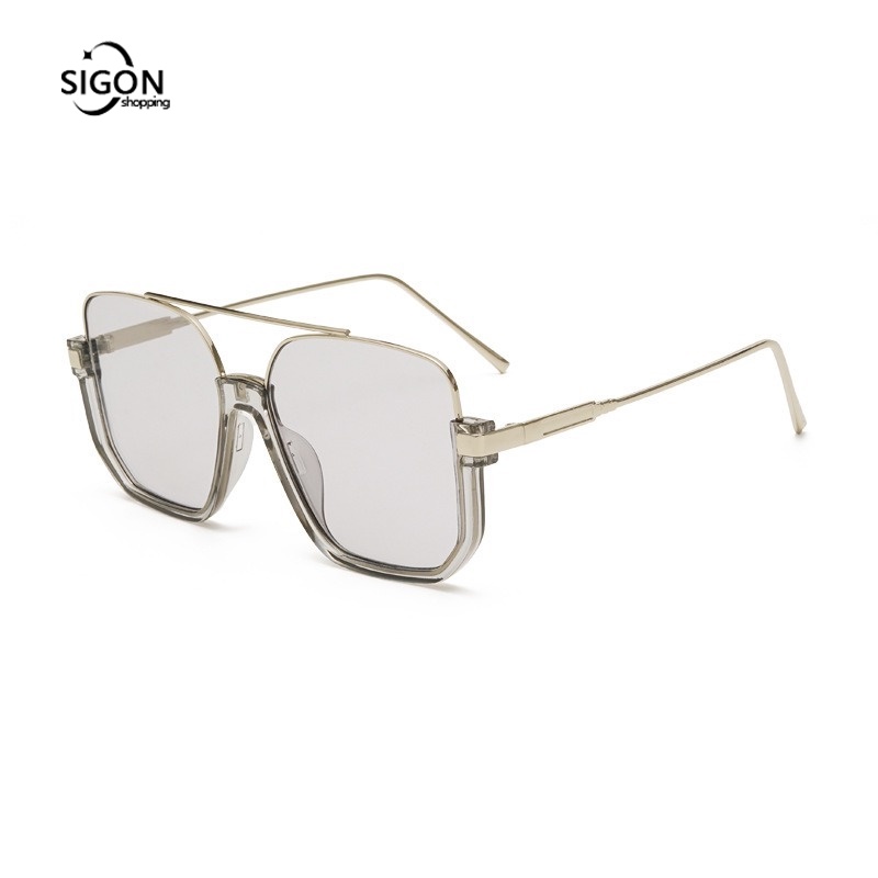 Kính Mát Gọng Lớn Chống Tia Cực Tím Thời Trang Cho Cả Nam Và Nữ