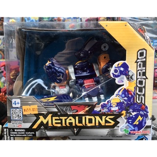 Đồ chơi robot biến hình metalions chính hãng young toys- scorpio 8801198140262