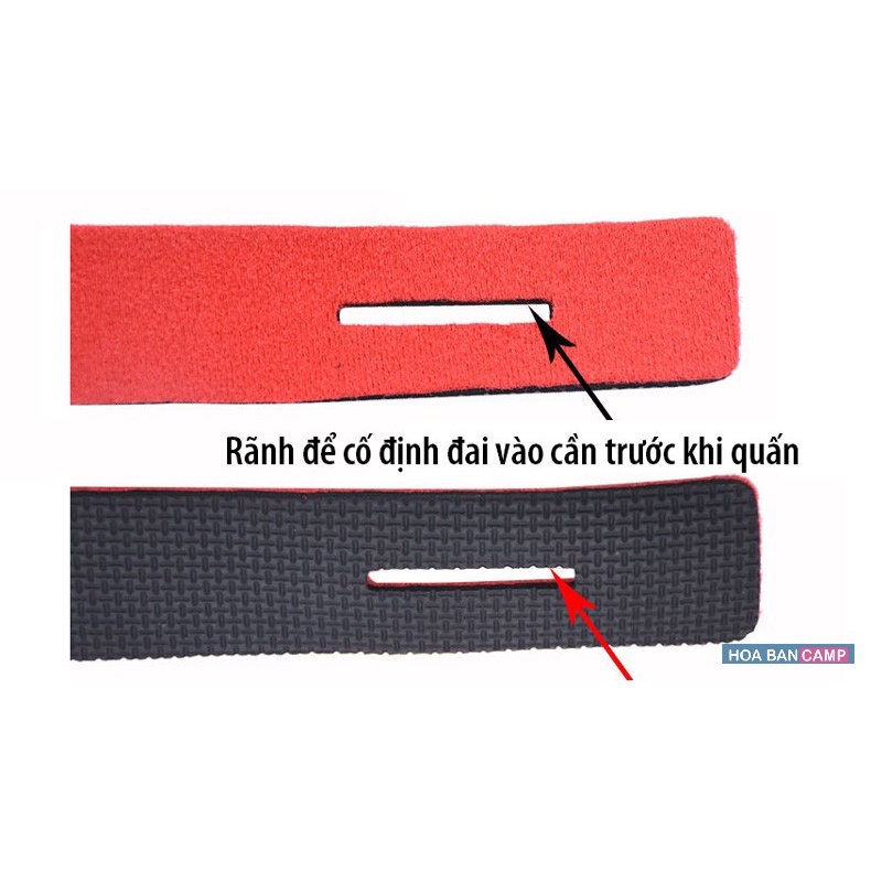 Đai Bó Cần Câu Giúp Cố Định Và Bảo Vệ Cần Khi Di Chuyển