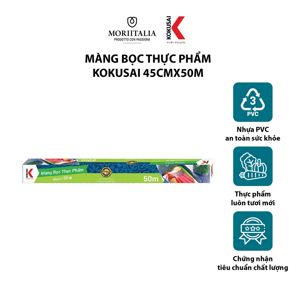 Màng bọc thực phẩm KOKUSAI chính hãng Moriitalia MBTP00004718