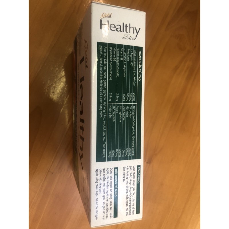 GOLD HEALTHY LIVER giúp thanh nhiệt- giải độc- bảo vệ tế bào gan, Bổ gan | BigBuy360 - bigbuy360.vn