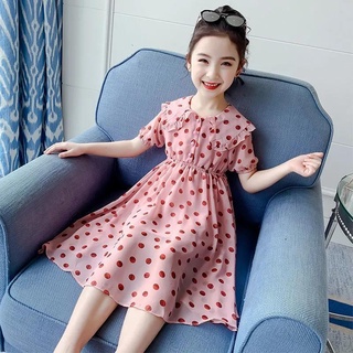 Đầm voan chấm bi xinh xắn cho bé gái