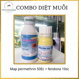 2 chai diệt muỗi map permethrin 100ml + fendona 50ml